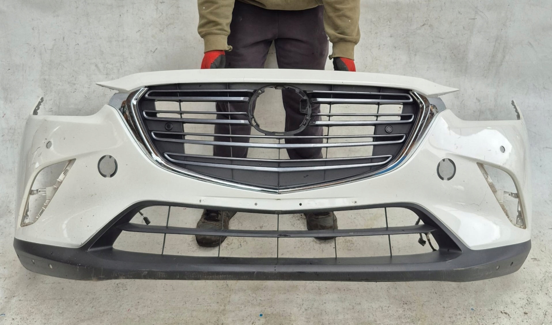 MAZDA CX3 CX-3 LIFT 18- bumper front front grill bundle PDC DK8A-50031