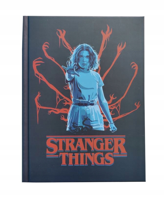 Notatnik Stranger Things Zeszyt 96 str twarda okł.