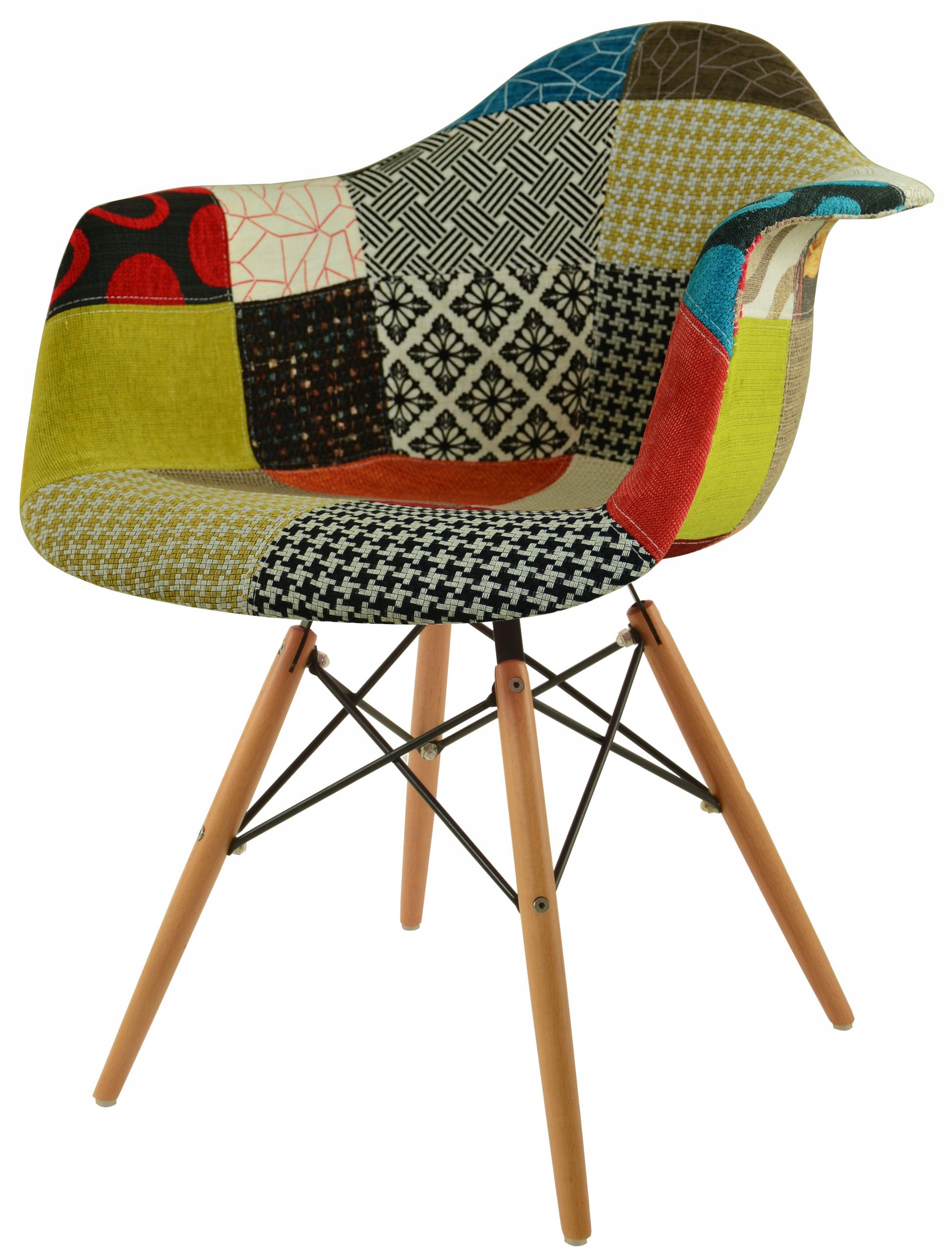 Křeslo Dankor Design Daw Rar Dar Patchwork