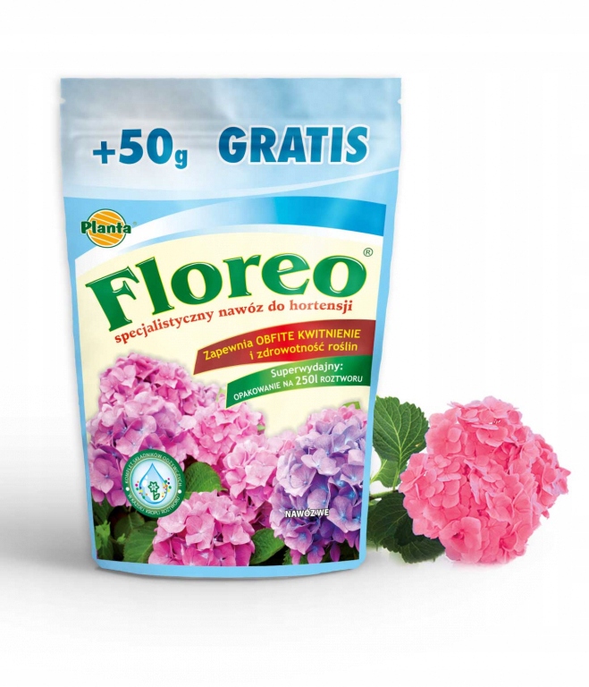 

Nawóz Floreo Do Hortensji 200g 50g