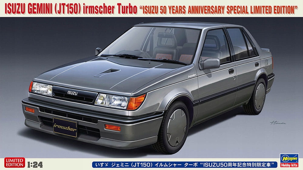 Isuzu Gemini (JT150) Irmscher Turbo 1:24 Hasegawa 20586