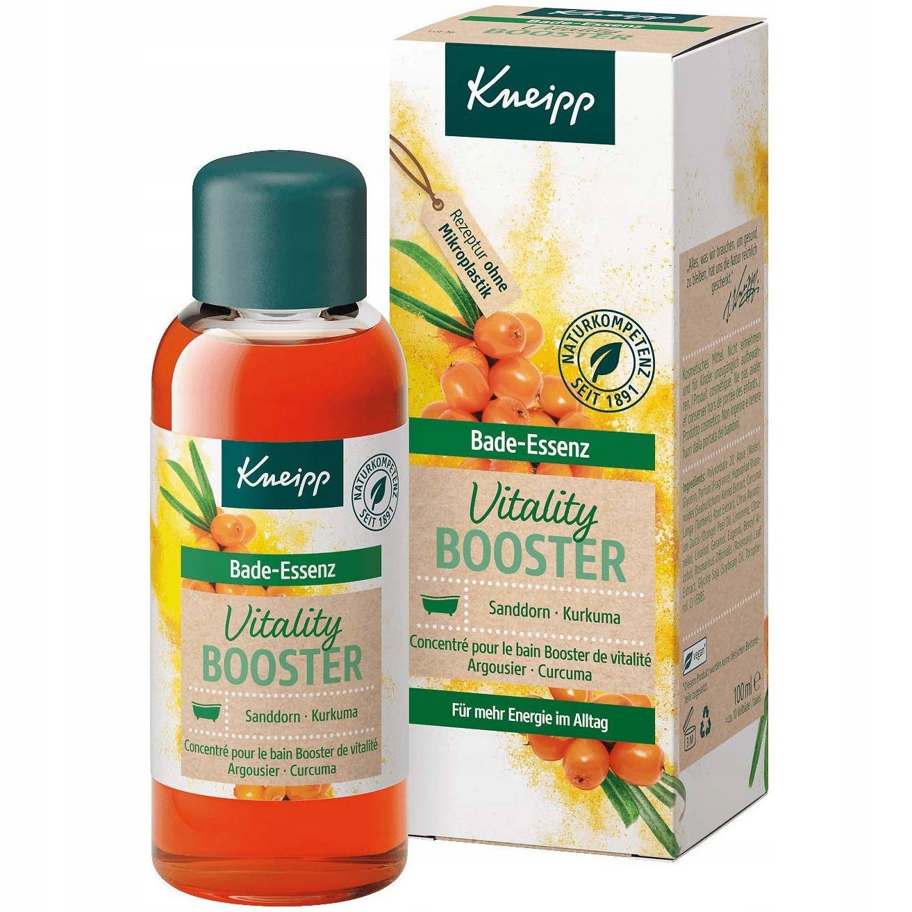 

Kneipp Vitality Booster Olejek Do Kąpieli 100 ML