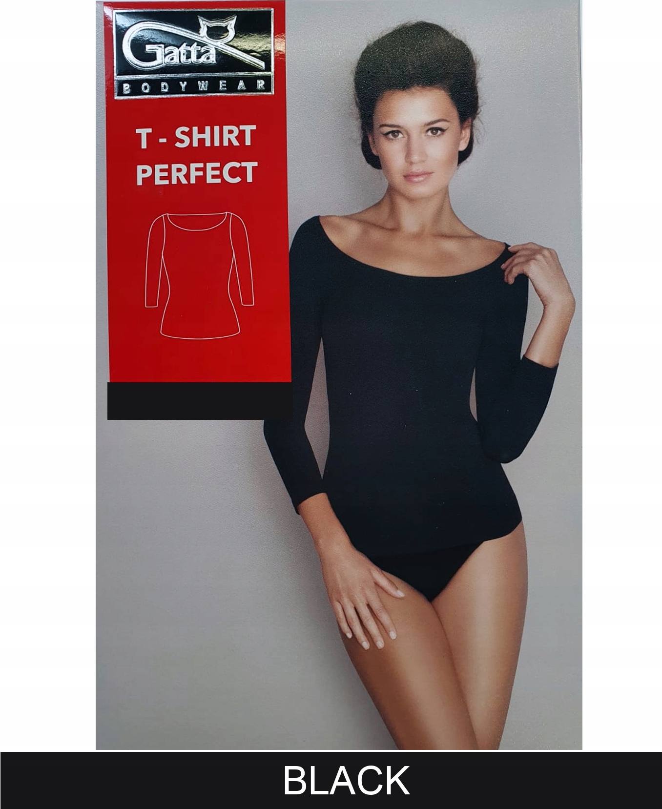 

Gatta T Shirt Perfect XL/Black