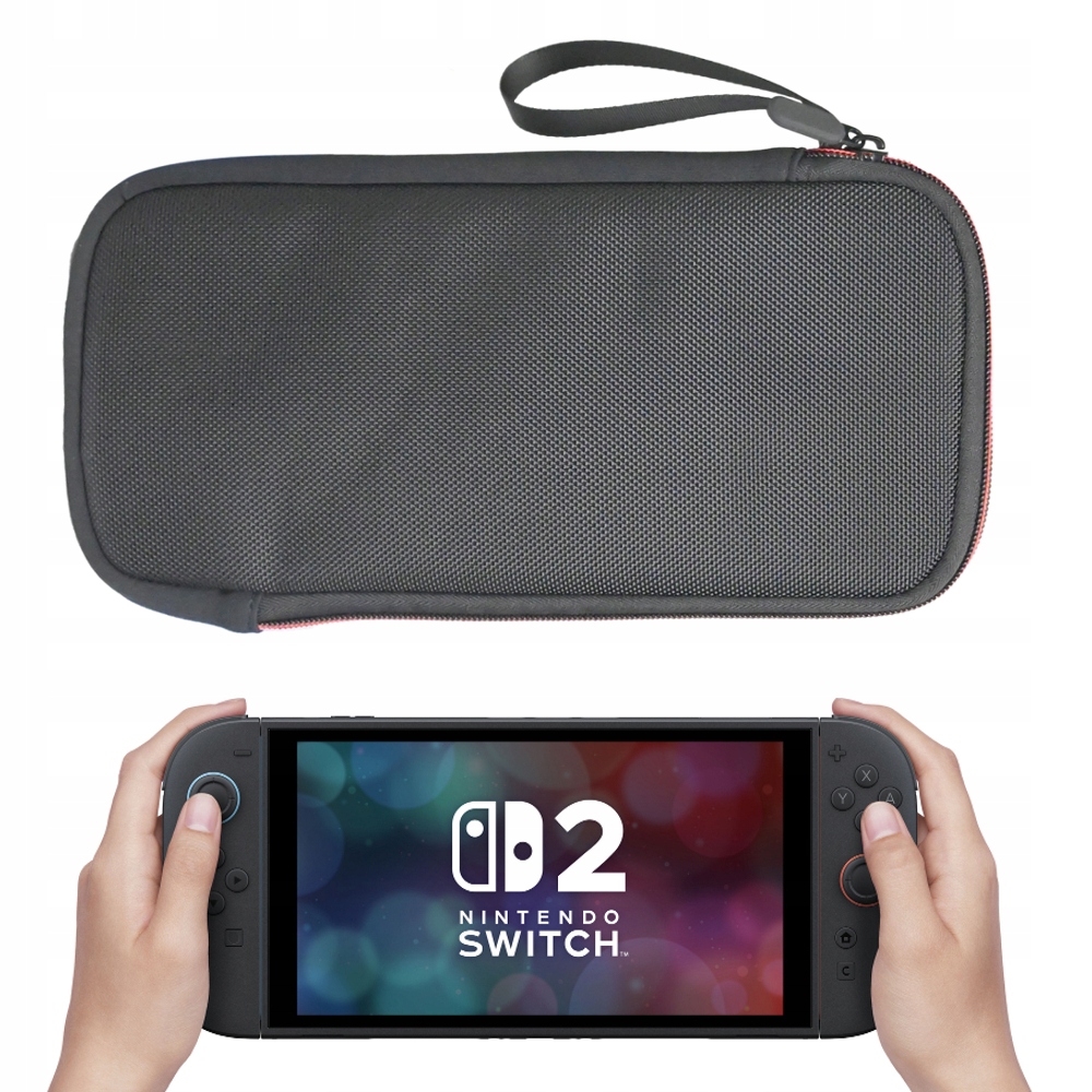 You2K Miękki pokrowiec etui ochronne futerał na konsolę Switch 2 czarny