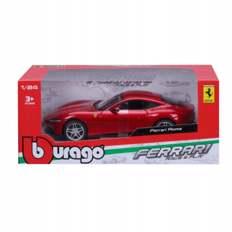 

Model Bburago 1:24 Ferrari Roma Red 18-26029