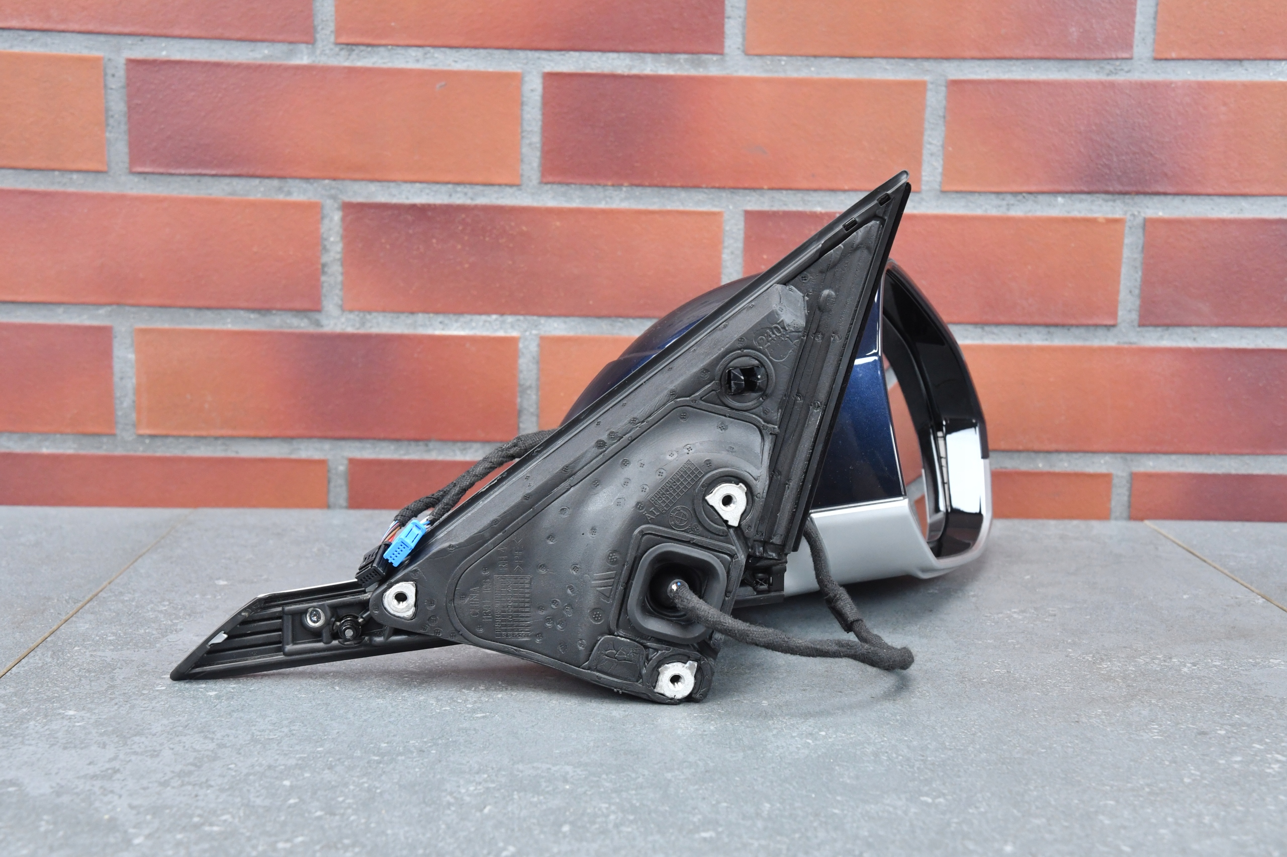 mirror right BMW 5 G60 G61 KAMERA 416 CARBONSCHWARZ