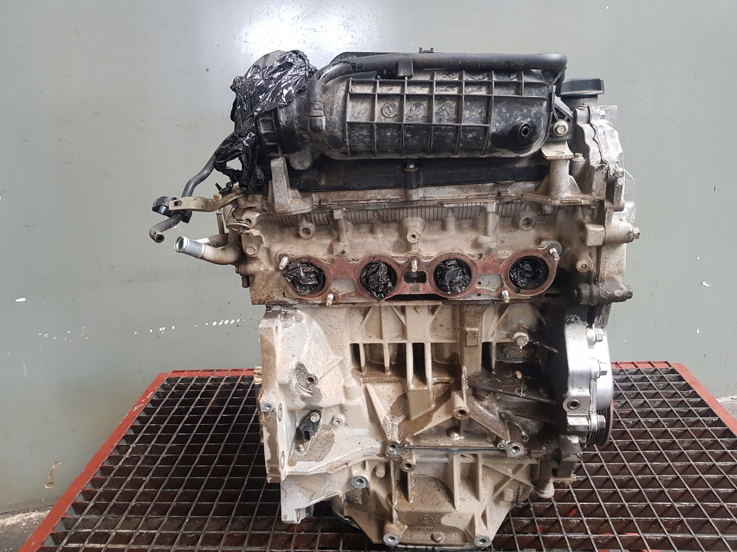 engine petrol- pillar NISSAN QASHQAI MR20