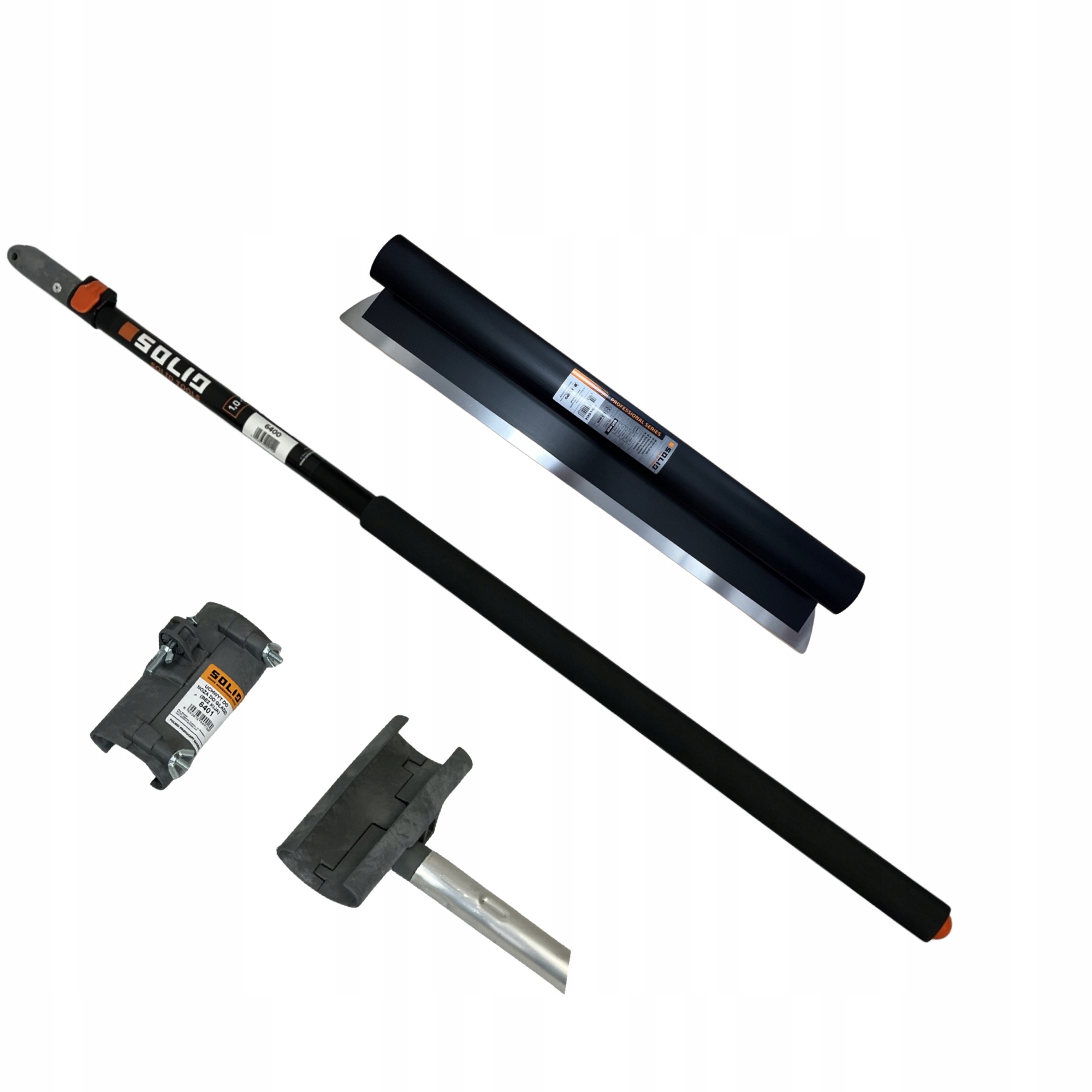

Solid Szpachla Nóż Gładzi 55cm Kij Adapter Zestaw