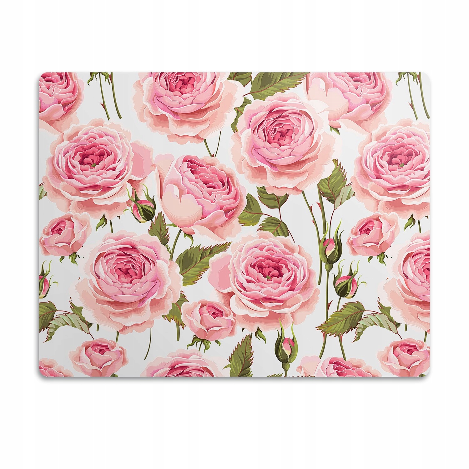 Levně Podložka pod misku pro kočky Krásné růžičky 60x40 cm