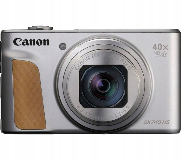 Aparat kompaktowy Canon PowerShot SX740 Hs Lite Edition srebrny