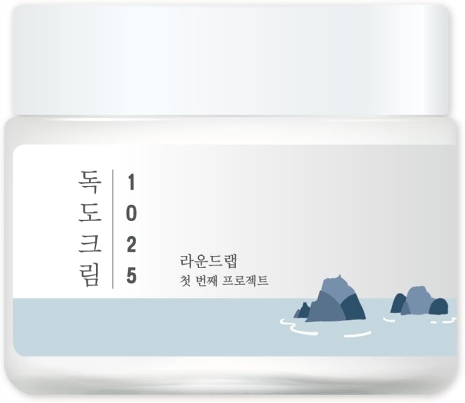 Round Lab 1025 Dokdo Cream Intenzivně hydratační krém na obličej 80 ml