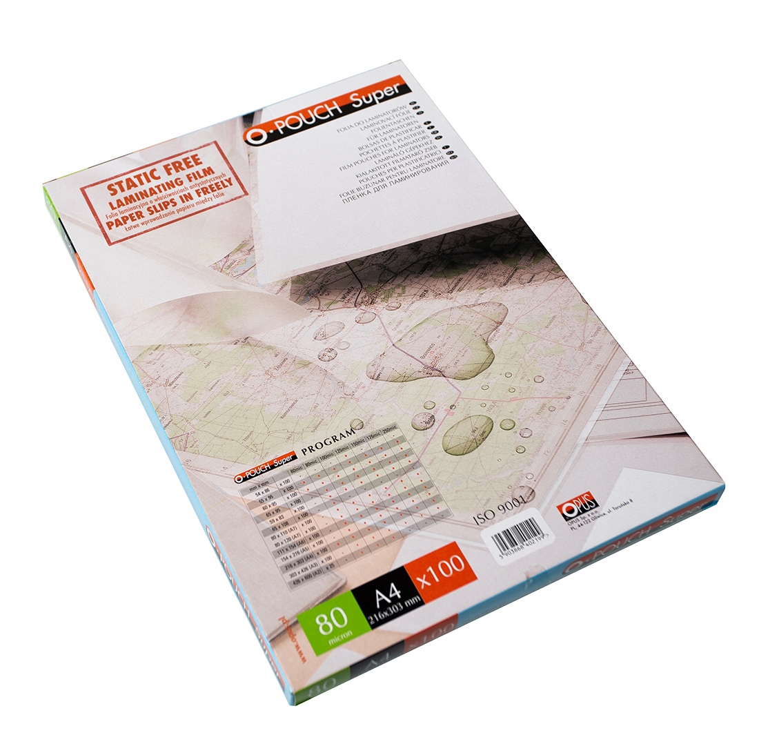 LAMINATOR OPUS uniLAM A3 Basic + 100 folii GRATIS Marka Opus