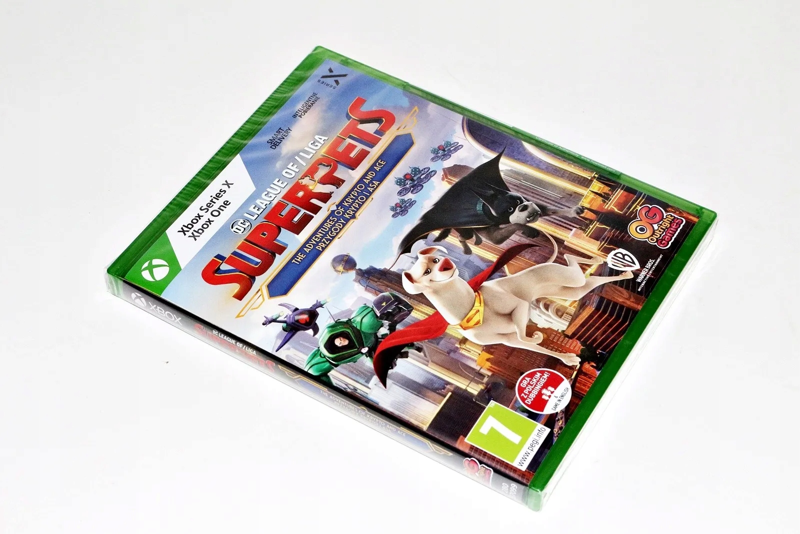 DC LIGA SUPERPETS: PRZYGODY KRYPTO I ASA XONE/XSX Wersja gry pudełkowa