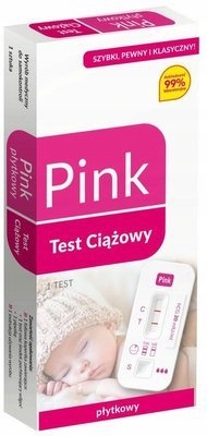 

Pink Test ciążowy płytkowy 1 szt.