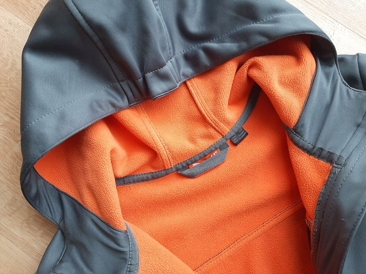 CRIVIT softshell BLUZA polar kurtka OUTDOOR 158 Odcień grafitowy