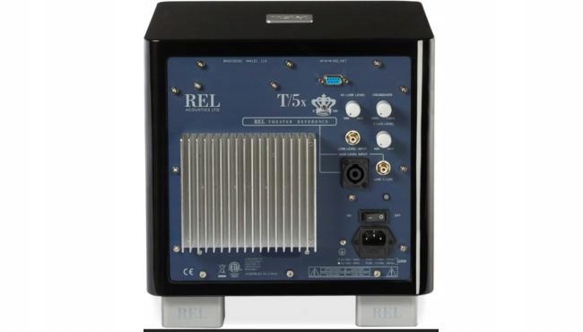 REL ACOUSTICS T/5X outlet Moc znamionowa RMS 125 W