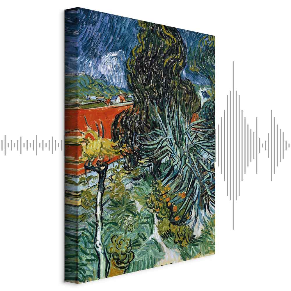 Vincent Van Gogh Zahrada Akustický Odhlučňovací Obraz Ložnice Obývací Pokoj 80x120