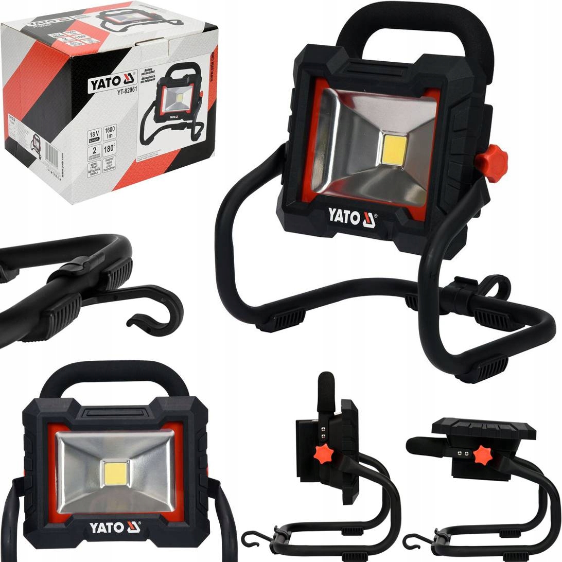 

Yato Reflektor Halogen Naświetlacz Budowlany 18V