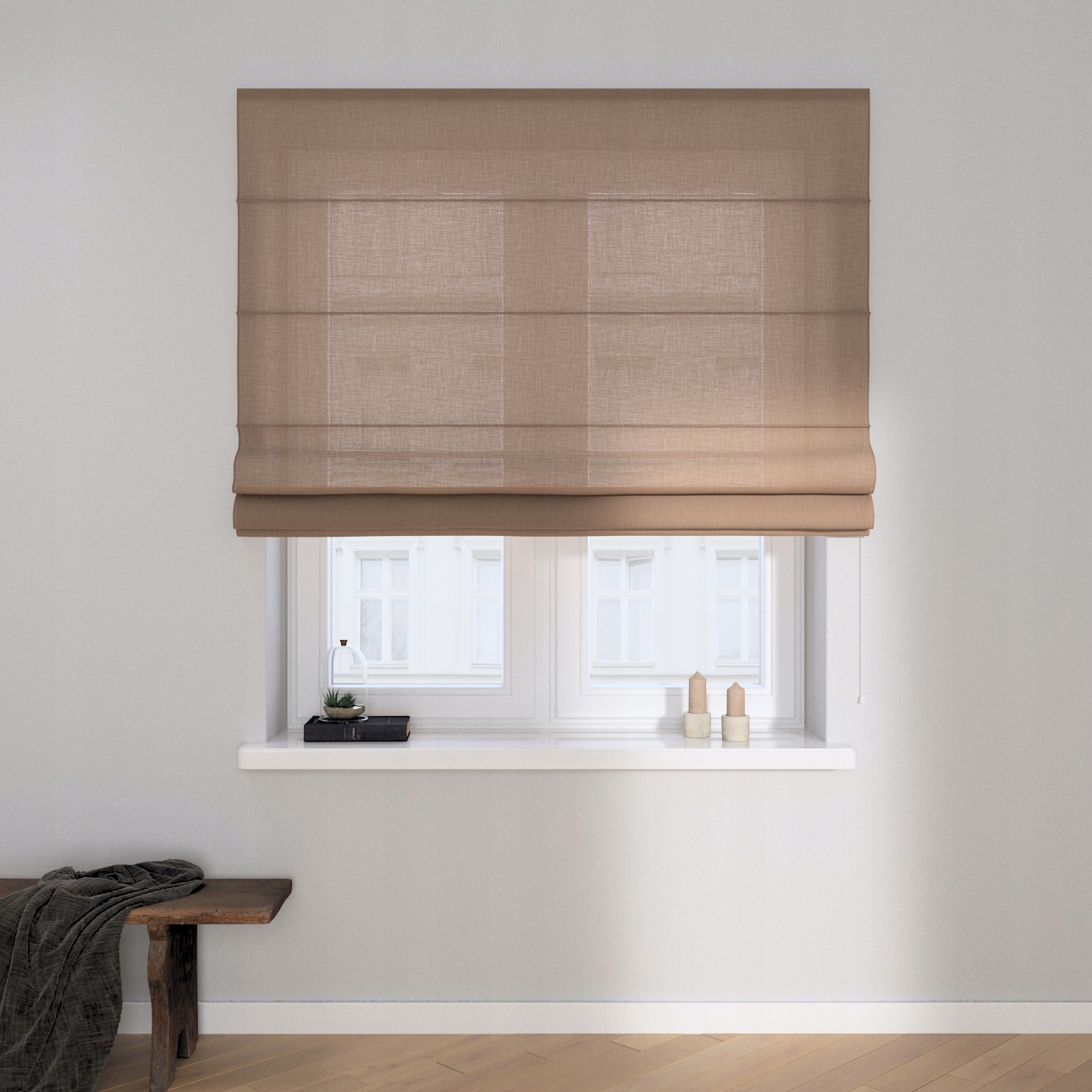 Hotová římská roleta Capri 160 x 180 cm béžová