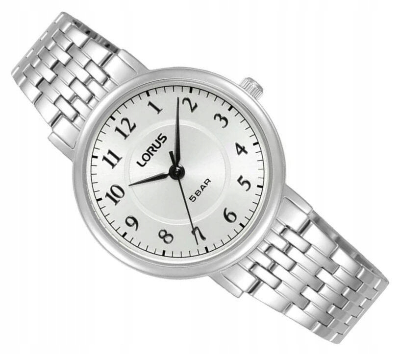 Dámské Hodinky Lorus Stříbrné, Stříbrné, RG221XX9 Vodotěsné, 50 M