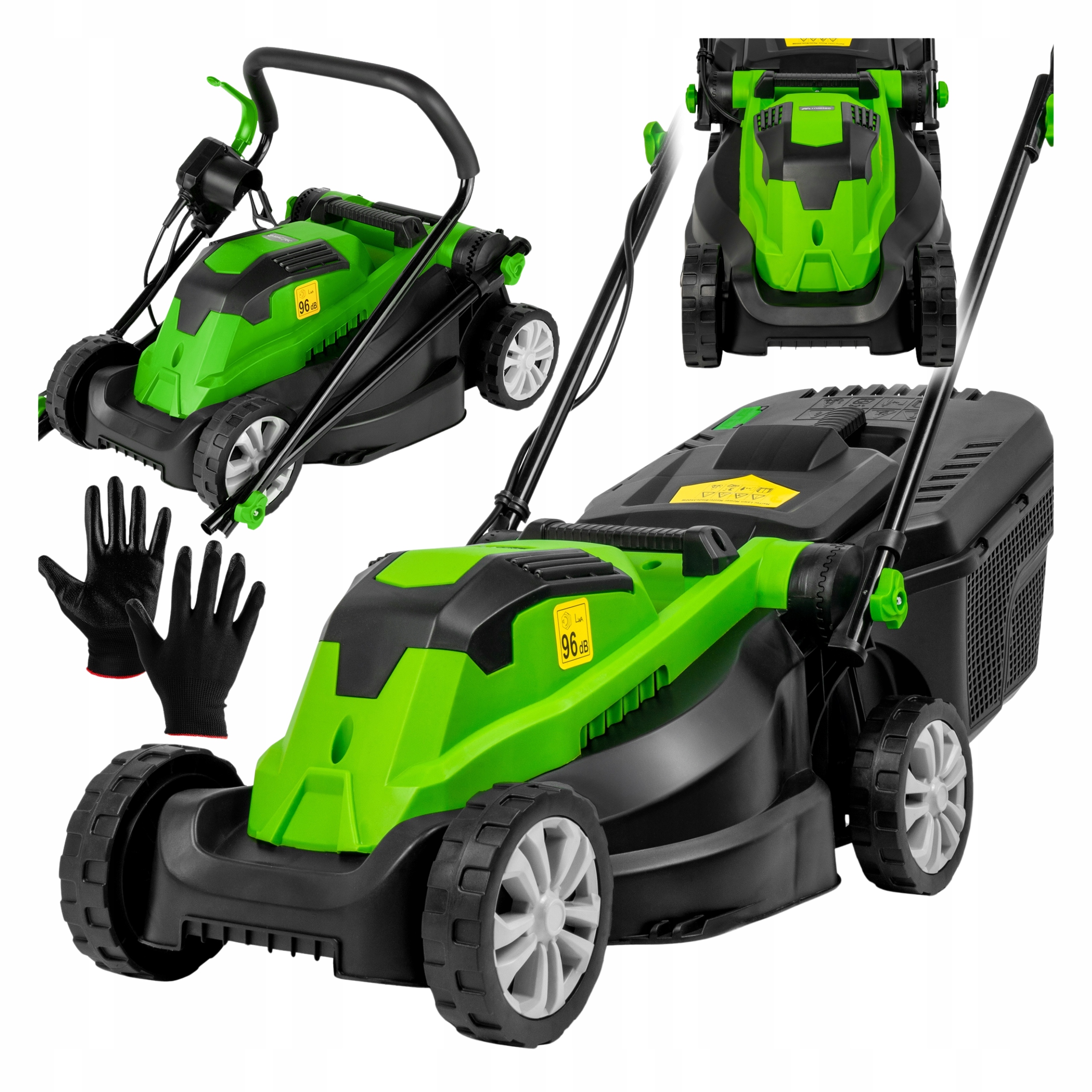 Elektrická Kosačka Ľahká, Výkonná Na Trávu, Veľký Kôš 30 L 2100 W Maltec