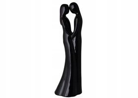 

Para zakochanych czarna figurka ceramiczna 23 cm