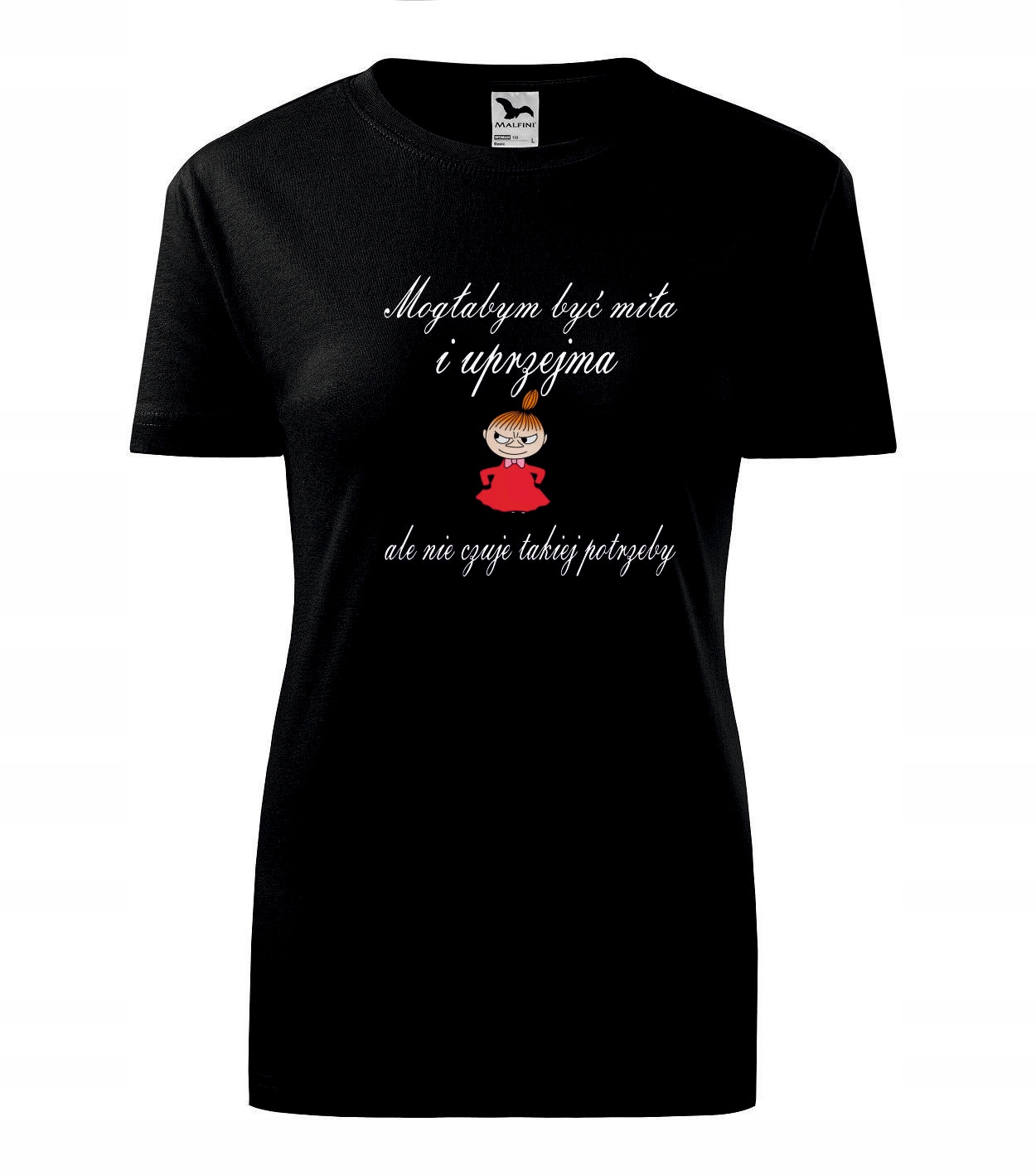 

Koszulka T-shirt Mała MI Mogłabym Być Miła damska