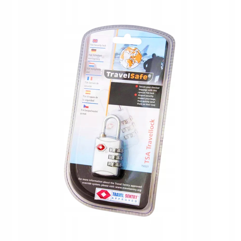 Kłódka do bagażu walizki na kod Travel Safe Tsa Travellock