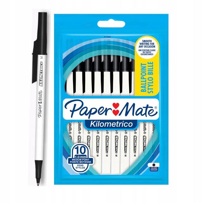 

10 sztuk Długopis jednorazowy 1.0 mm Czarny