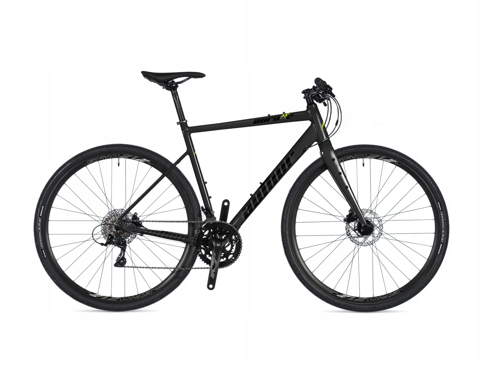Rower gravelowy Author Aura XR2 54 cm grafitowy eBon 120 zł