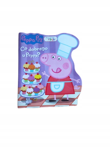 KSIĄŻKA ŚWINKA PEPPA CO DOBREGO U PEPPY