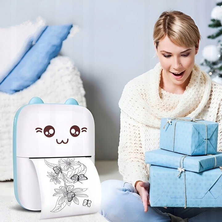 DRUKUŚ MINI DRUKARKA TERMICZNA 11 ROLEK GRATIS! Producent Xtech