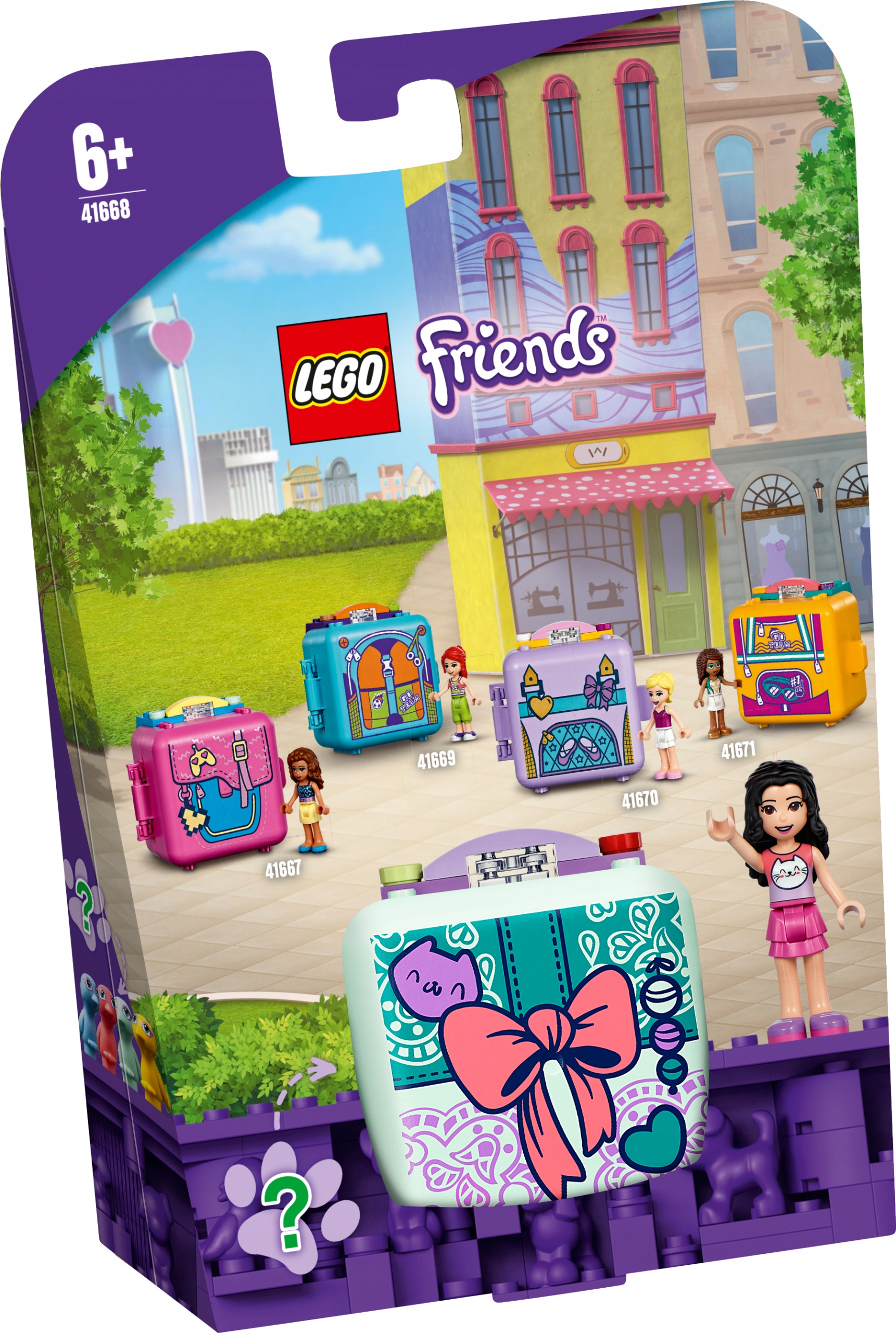 Lego Friends 41668 Modowa kostka Emmy