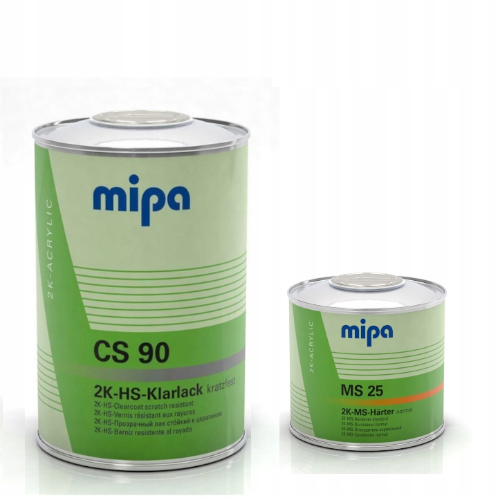 

Lakier bezbarwny Mipa 2K-HS CS90 Utwardzacz-1.5L