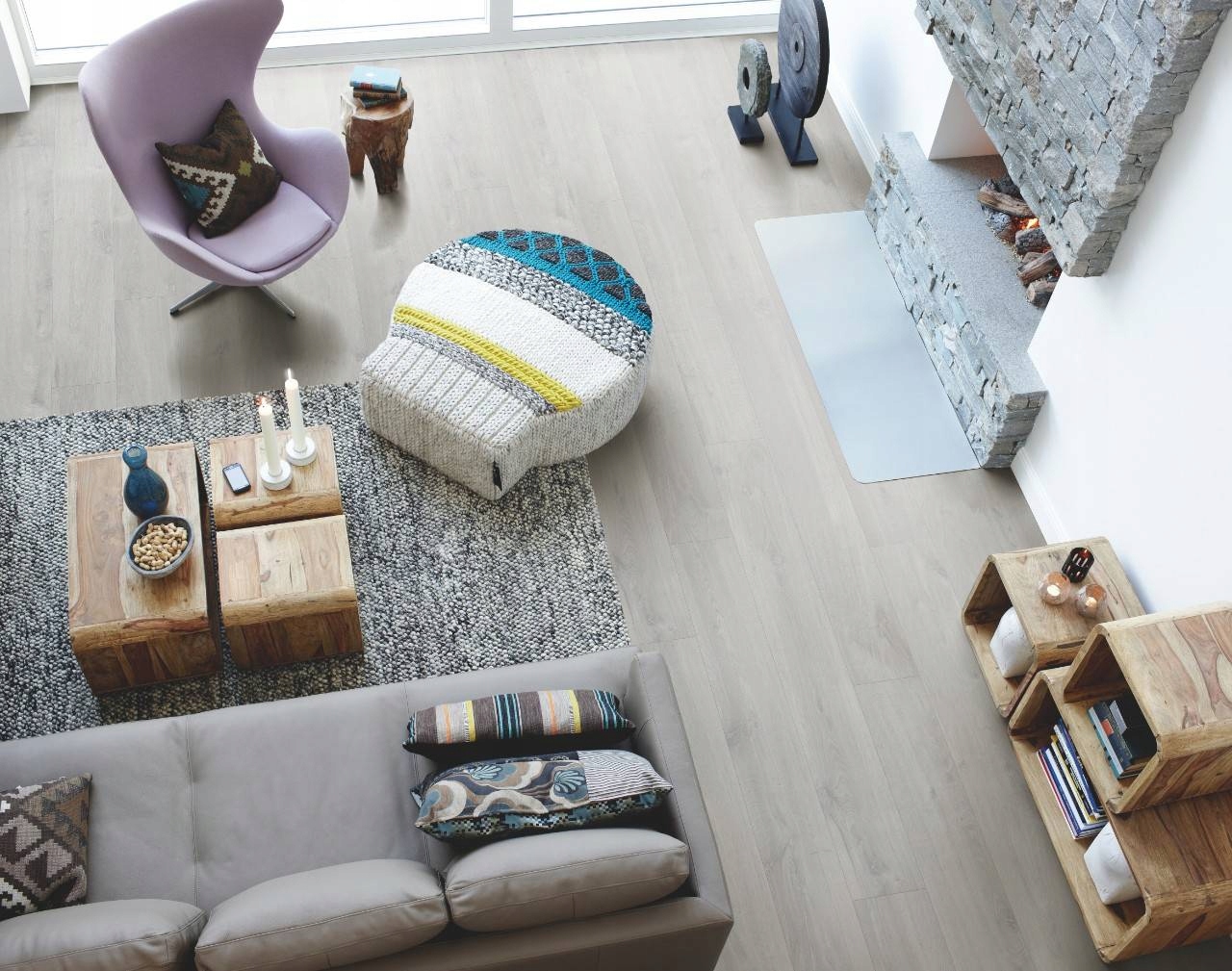 Panele laminowane PERGO Modern Plank Dąb szary Długość 138 cm