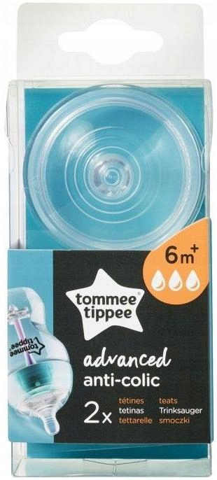 

Tommee Tippee Smoczek Advanced szybki przepływ 6m