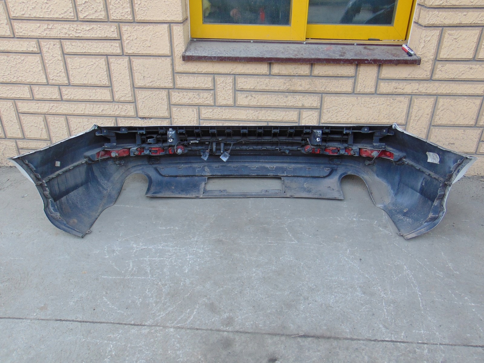 bumper rear part rear AUDI Q7 4L LIFT S-LINE