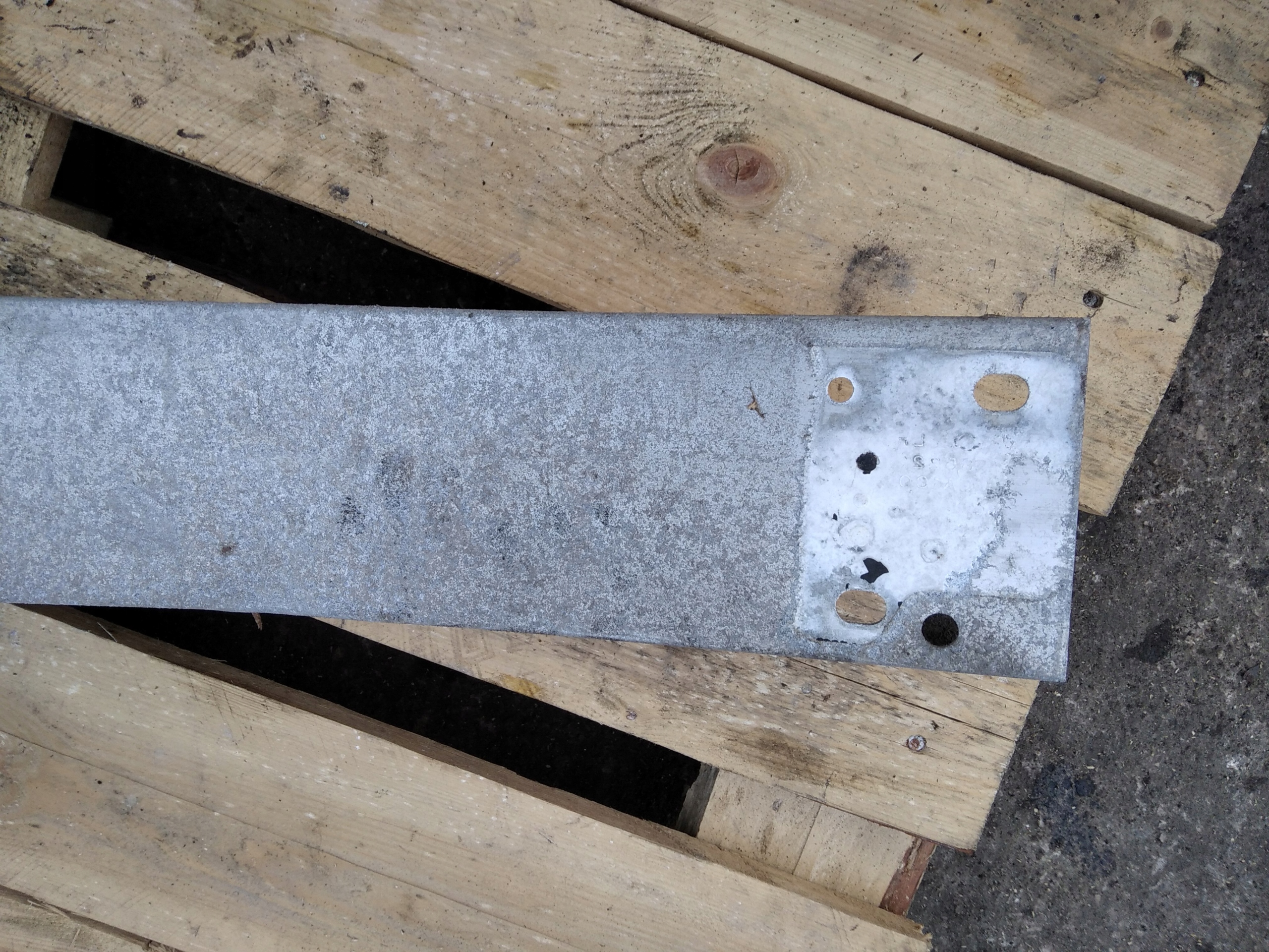 NISSAN MURANO Z50 bumper support below bumper rear part