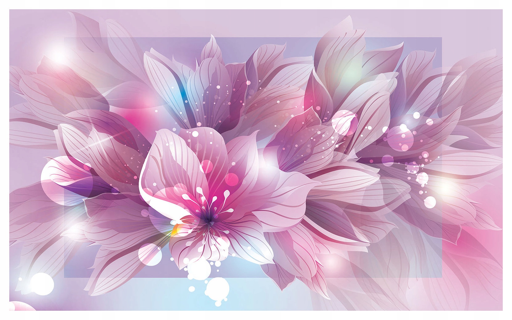 Vliesová fototapeta Kvetinová abstrakcia Ružová fialová čiara 312x219 lepidlo