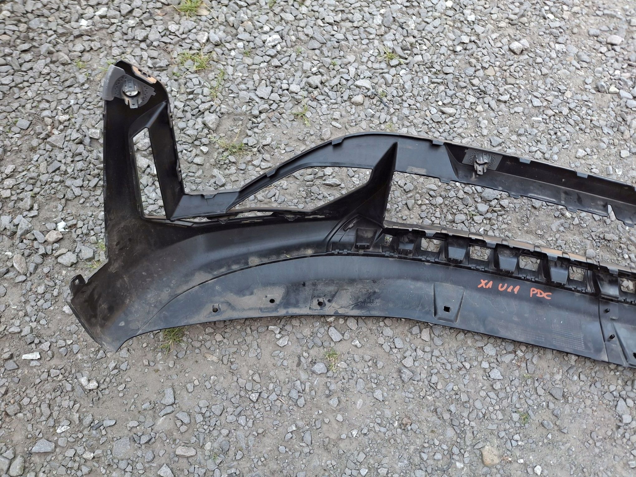 front bumper SPOILER accessories BMW X1 U11 2022R->
