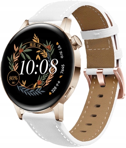 PASEK SKÓRZANY DO ZEGARKA HUAWEI WATCH GT 4 GT 5 41MM CLASSIC ELITE 18mm Kompatybilność Huawei
