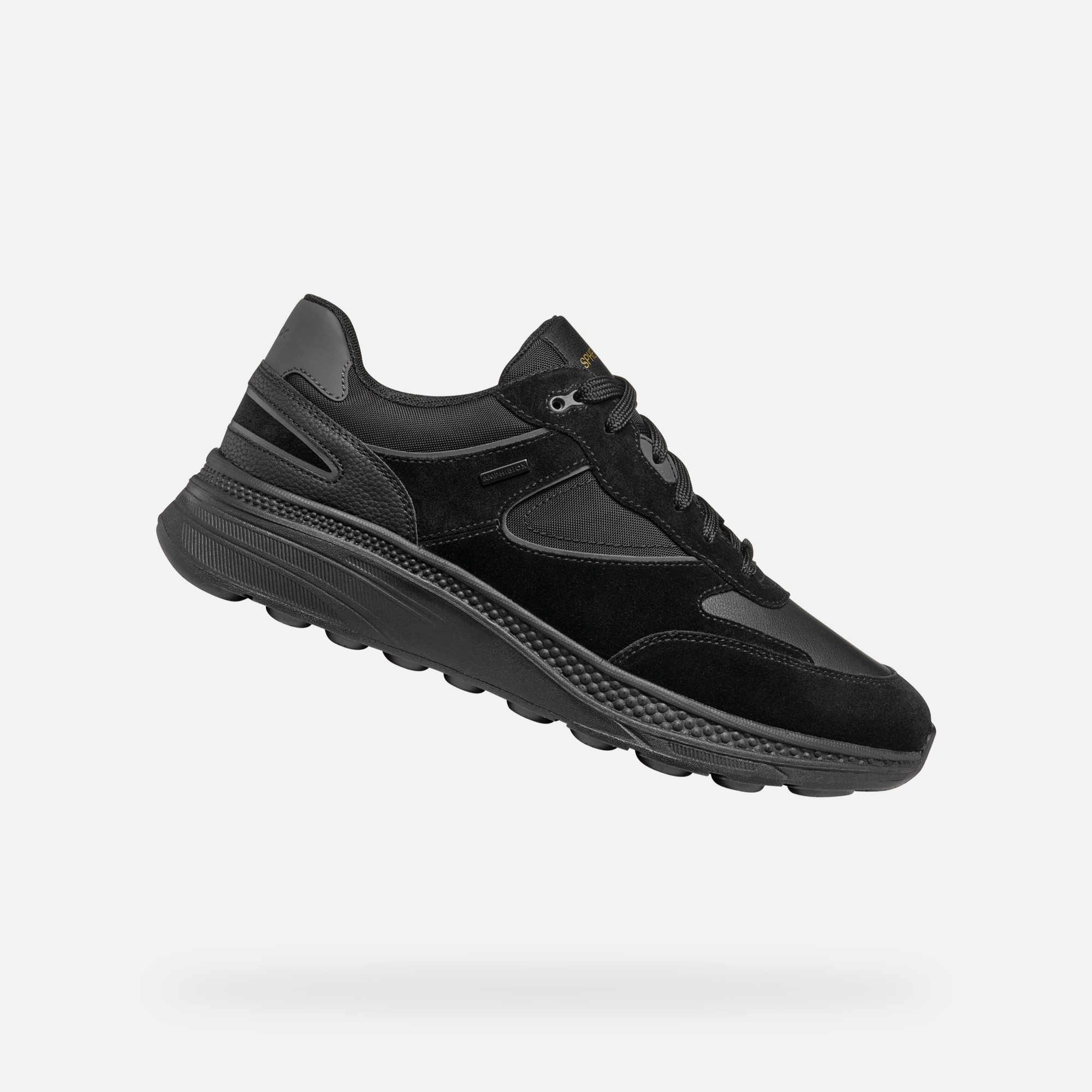 Černé pánské tenisky Geox Spherica Actif X1