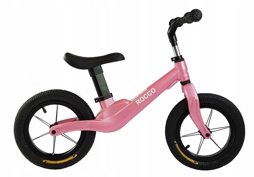 Rowerek Biegowy Dla 2 Latka Autko Samochód Jeździk Pchacz Candy Różowy Lux