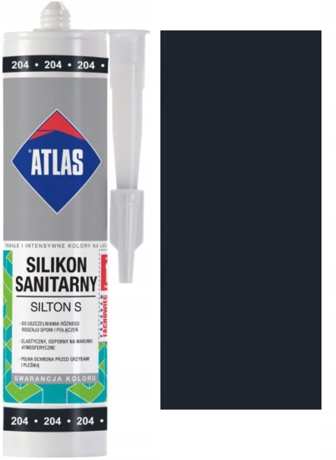 

Atlas Silikon Silton Czarny 204 280ML