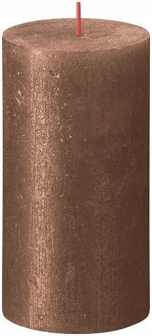 

Bolsius Świeca Rustic Shimmer 130/68 Miedziany