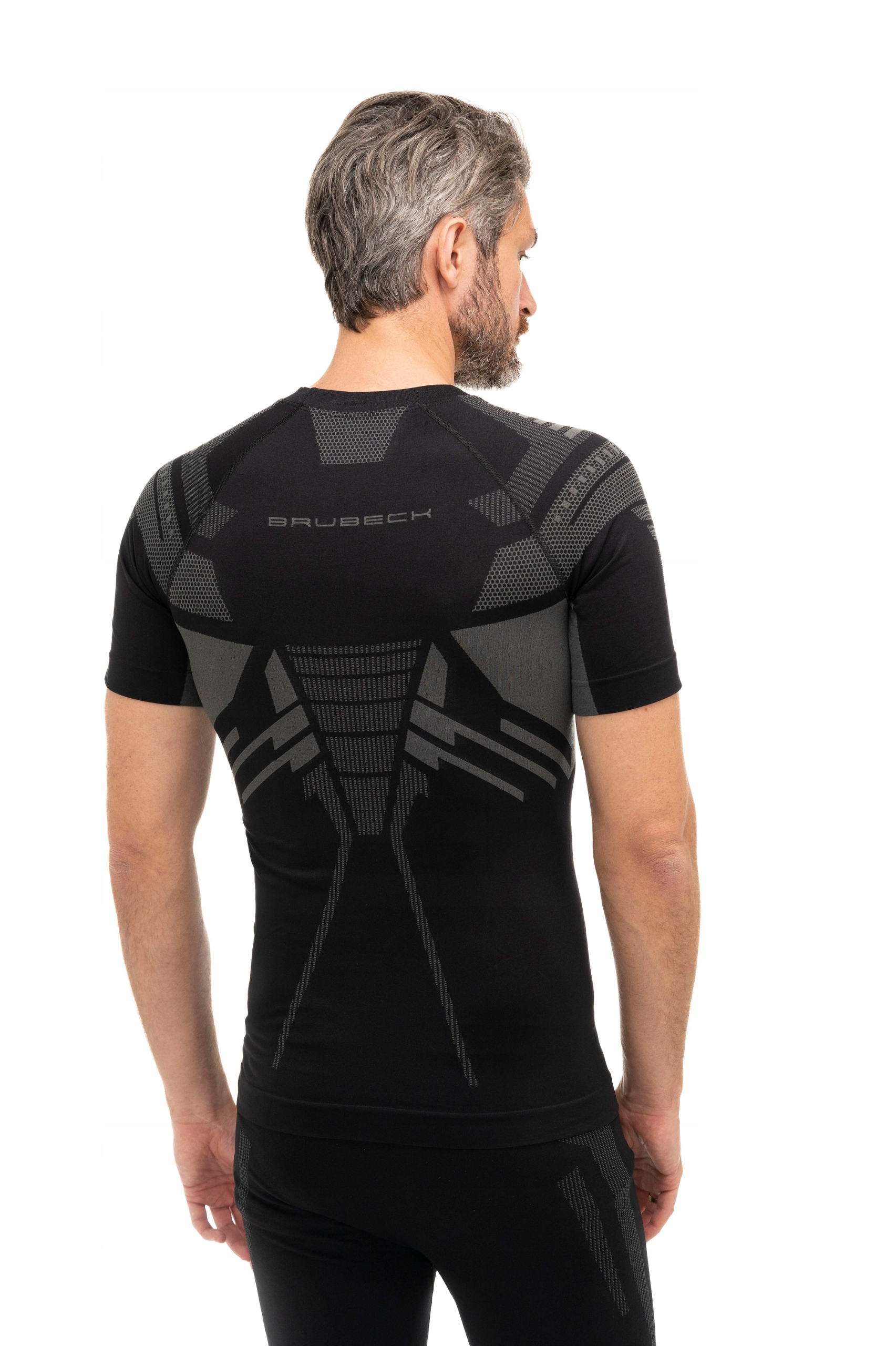MĘSKI TERMOAKTYWNY T-SHIRT DO BIEGANIA BRUBECK -L Kolekcja DRY