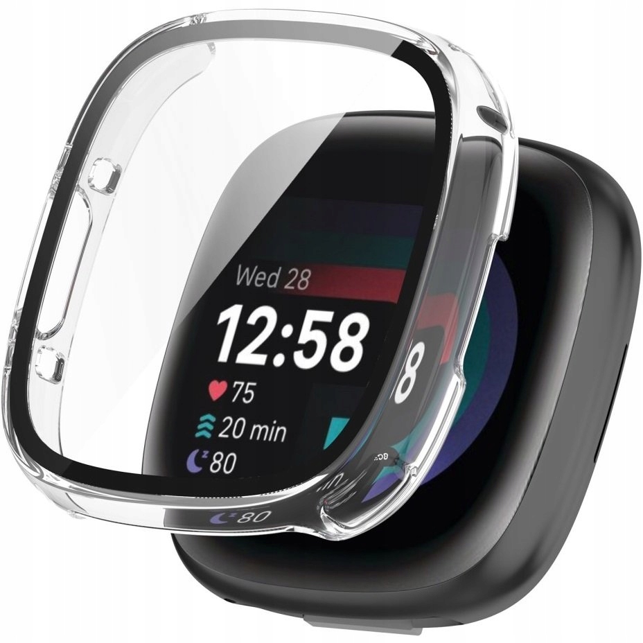 

2w1 Etui Szkło Case Do Fitbit Versa 4 Sense 2