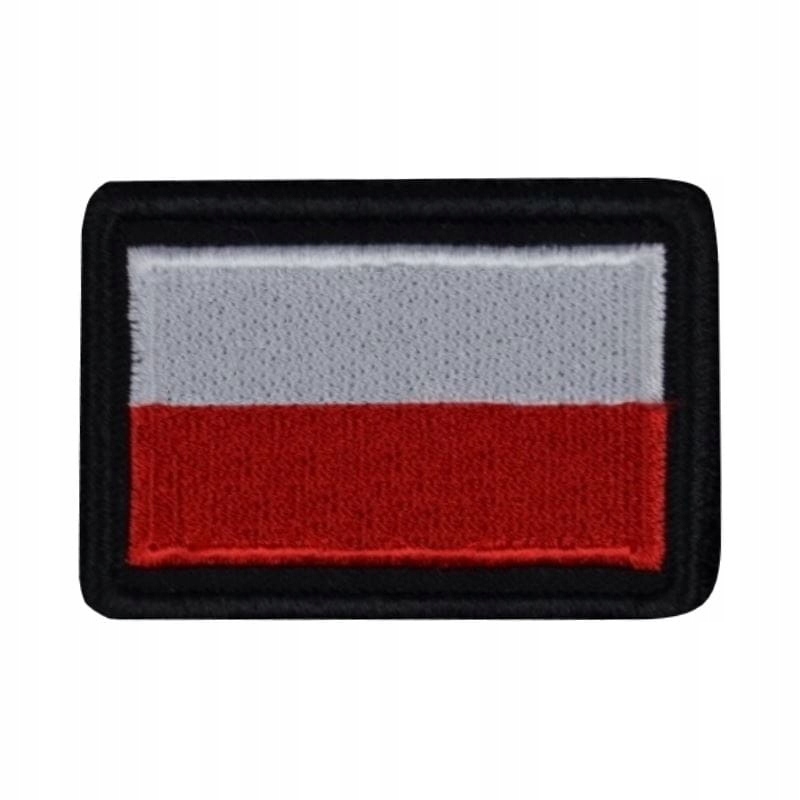 Haasta Naszywka Flaga Polski 3,8x5,6cm