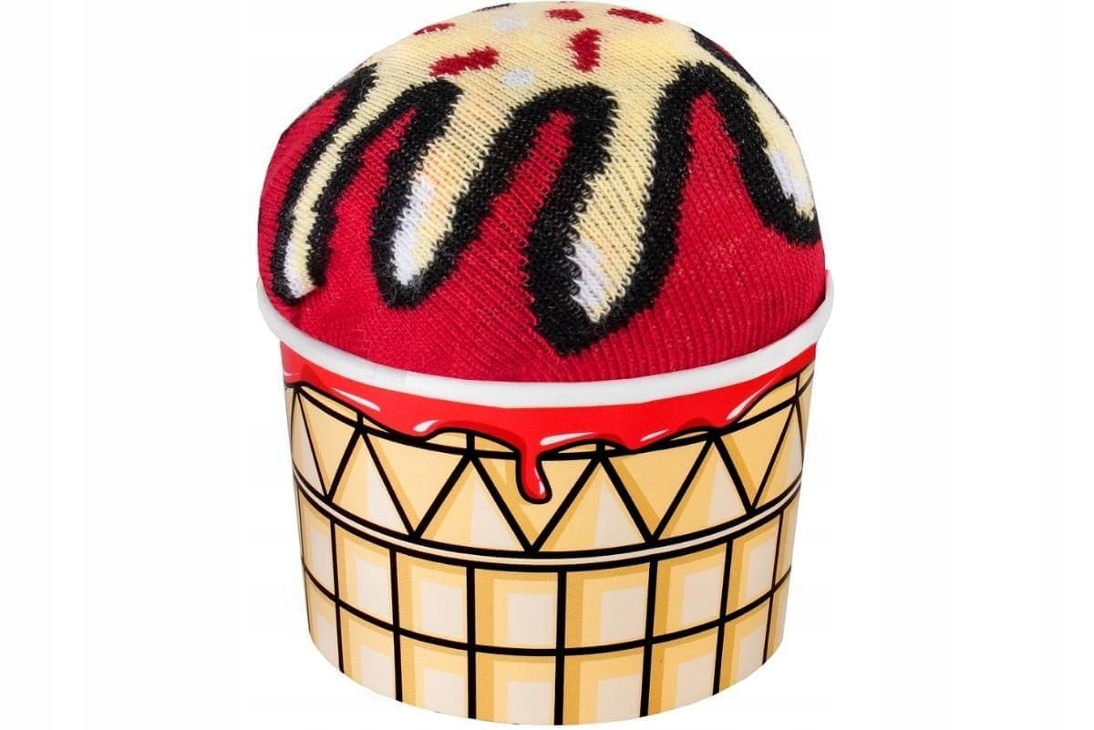 

Skarpetki Lody W Kubeczku 1 Para Waniliowe