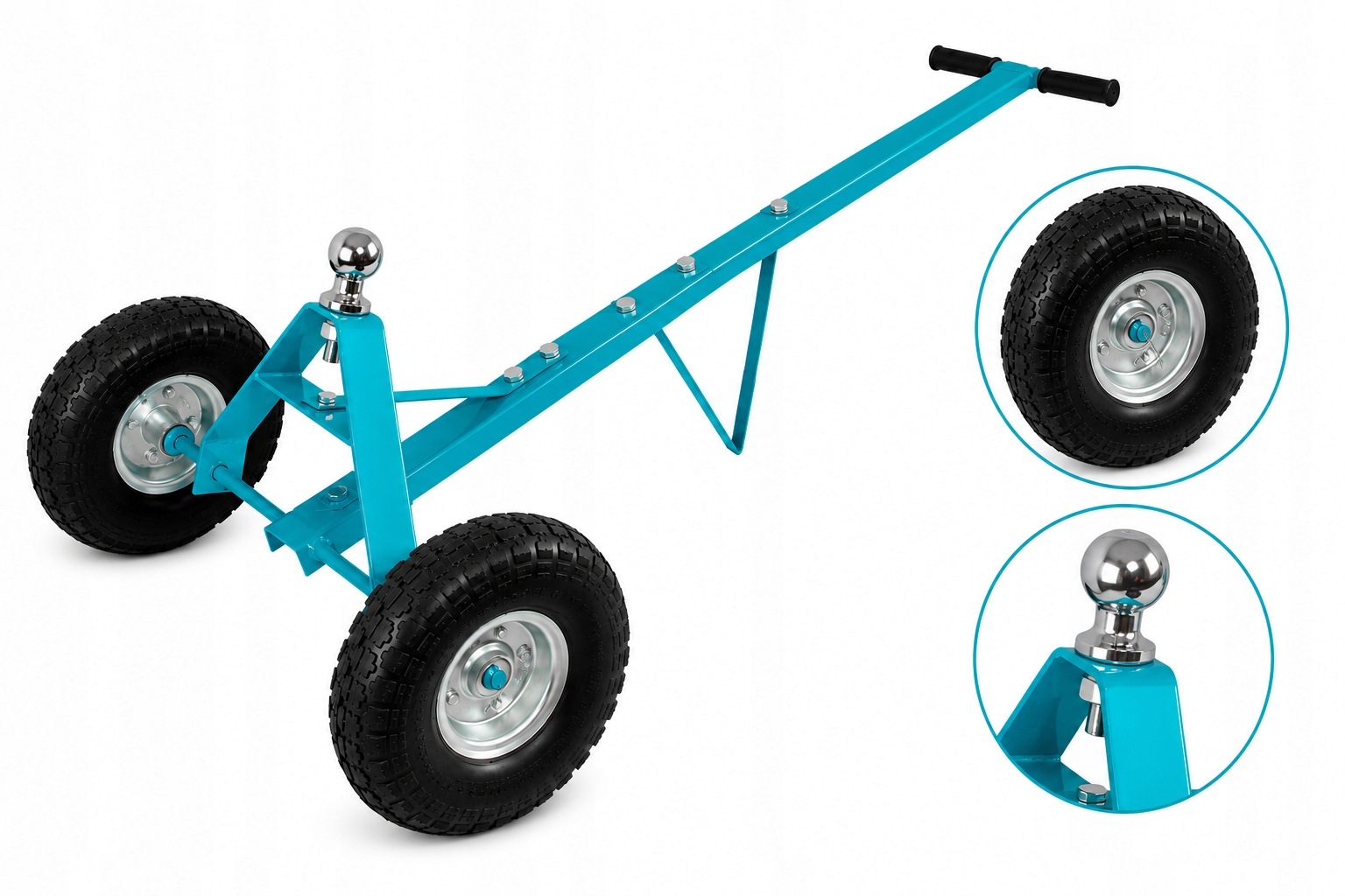 Manewrwonik do przyczep Wózek transportowy do 270kg
